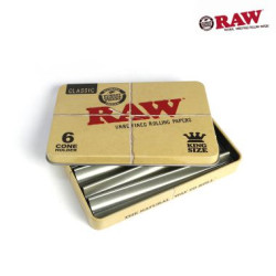 Raw Metal 6 King Size Cones...